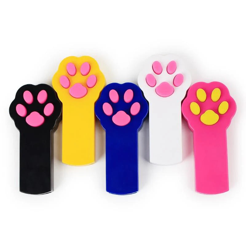 Paw Shaped Laser Pointer - The Ultimate Interactive Toy for Your Feline Friend!