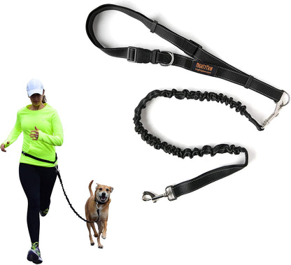 Experience Ultimate Freedom with Our Hands-Free Bungee Dog Leash - Perfect for All Breeds and Sizes!