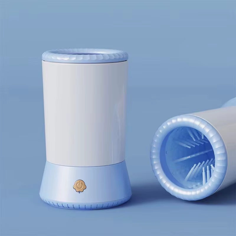Revolutionary Portable Automatic Dog Paw Washer - Effortless Cleaning for Happy Paws!