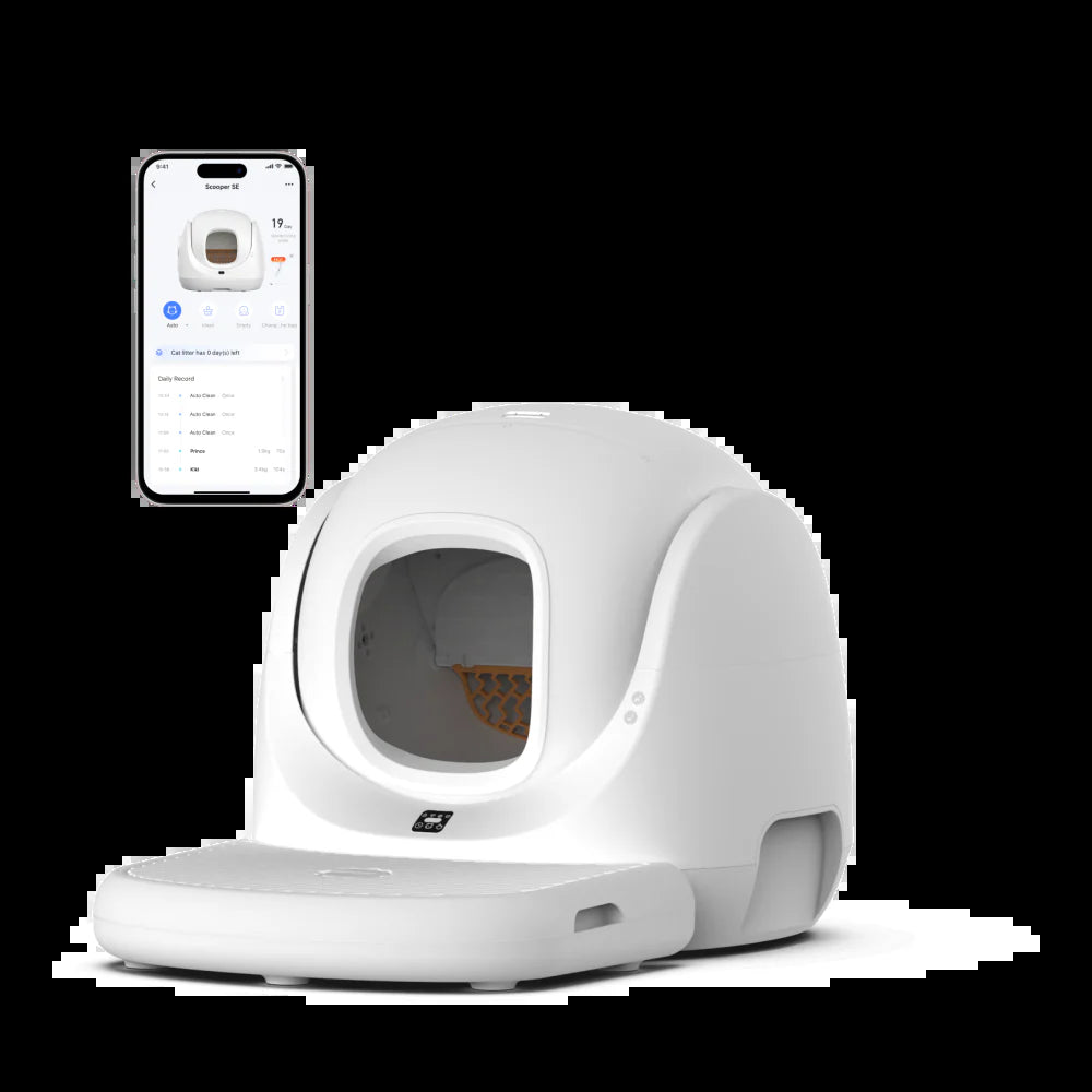 Revolutionize Your Cat's Bathroom Experience with the Smart Litter Box - Scooper SE