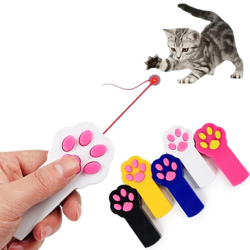 Paw Shaped Laser Pointer - The Ultimate Interactive Toy for Your Feline Friend!