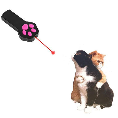 Paw Shaped Laser Pointer - The Ultimate Interactive Toy for Your Feline Friend!