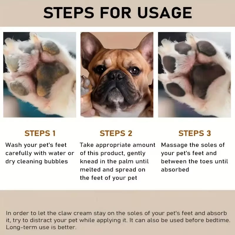 Nourish and Protect Your Pet's Paws with Our 45G Dog Nose and Paw Balm - Ultimate Moisturizer for Dogs and Cats!