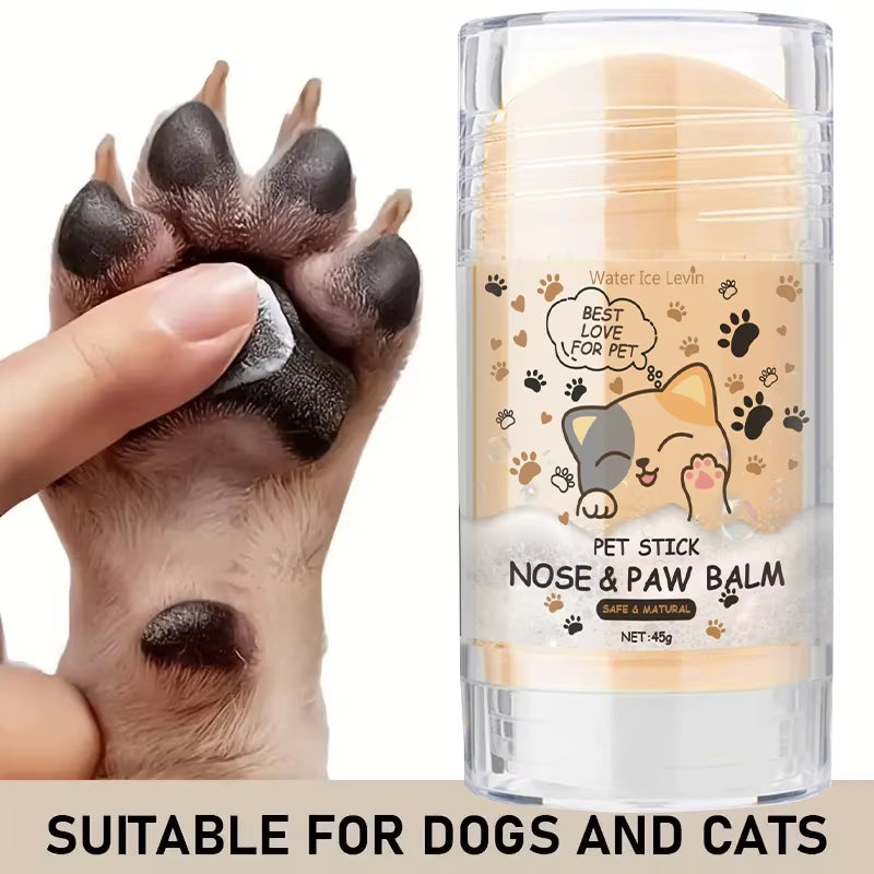 Nourish and Protect Your Pet's Paws with Our 45G Dog Nose and Paw Balm - Ultimate Moisturizer for Dogs and Cats!