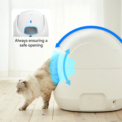 Revolutionize Your Cat's Bathroom Experience with the Smart Litter Box - Scooper SE